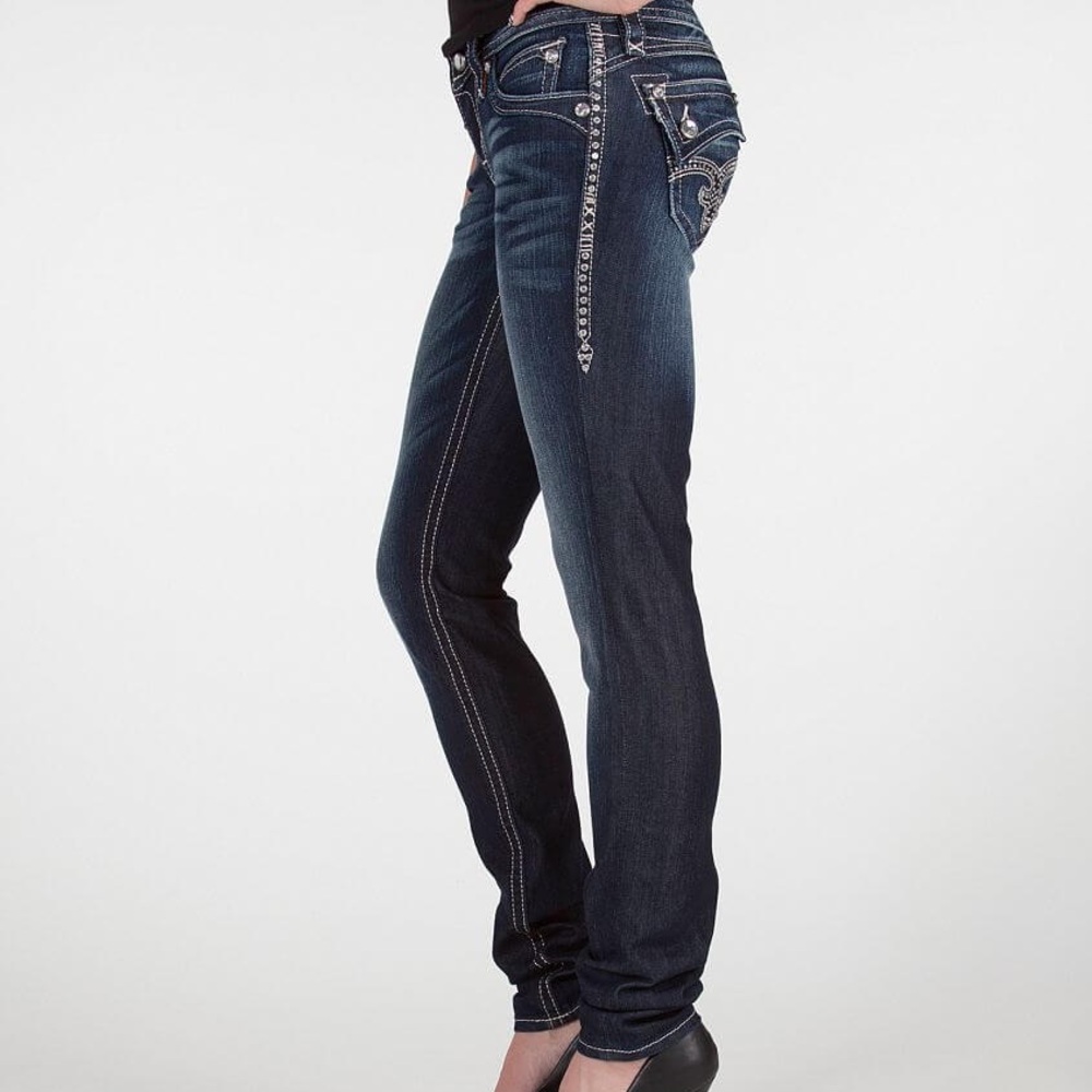 Rock Revival Dark Blue Skinny Jeans